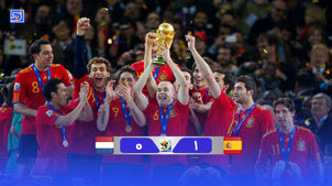 سالروز قهرمانی اسپانیا در جام جهانی 2010 آفریقای جنوبی