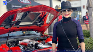 عکس‌های لاله صدیق  قهرمان اتومبیلرانی‌ و دل‌رباترین ماشین‌باز ایران
