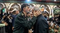 صحنه‌ای ماندگار؛ بوسه سردار رادان بر پیشانی مسعود پزشکیان + عکس