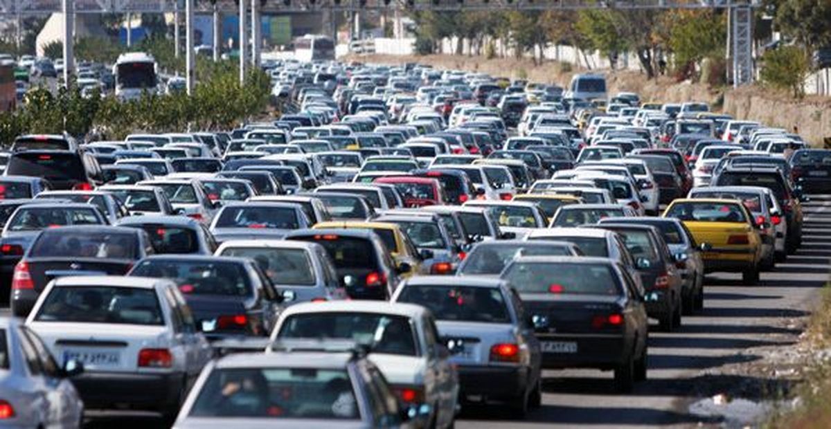 محورهای ورودی تهران بسته شد