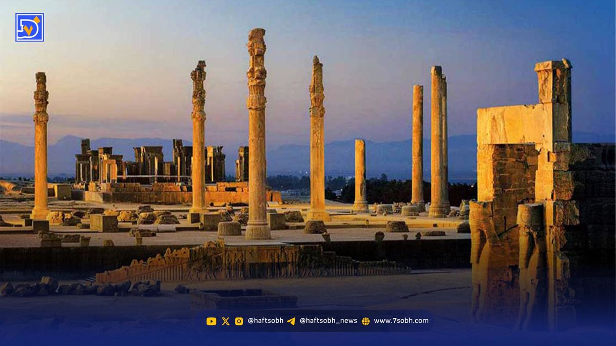 تخت‌جمشید ۲۵۰ سال پیش در نگاه یک هنرمند اروپایی