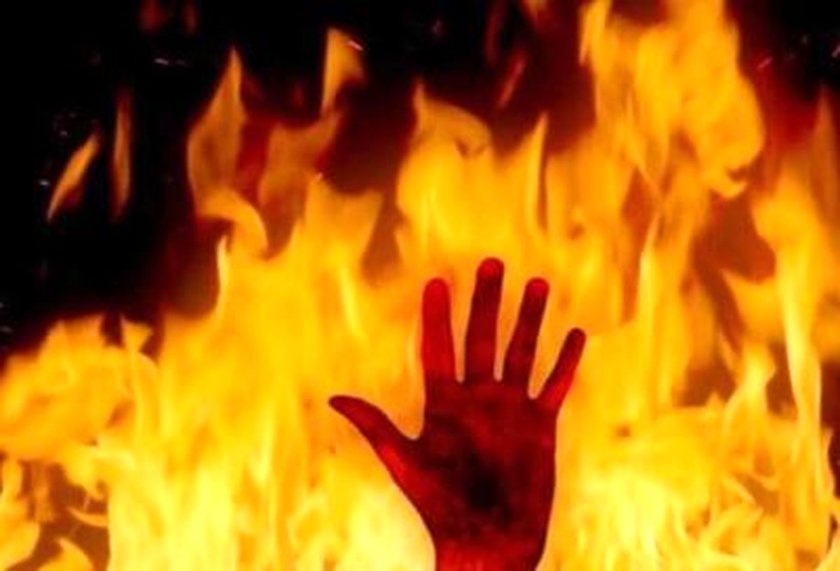 اولین عکس از مامور پلیس راه مشهد; جزئیات شوکهکننده از آتشسوزی