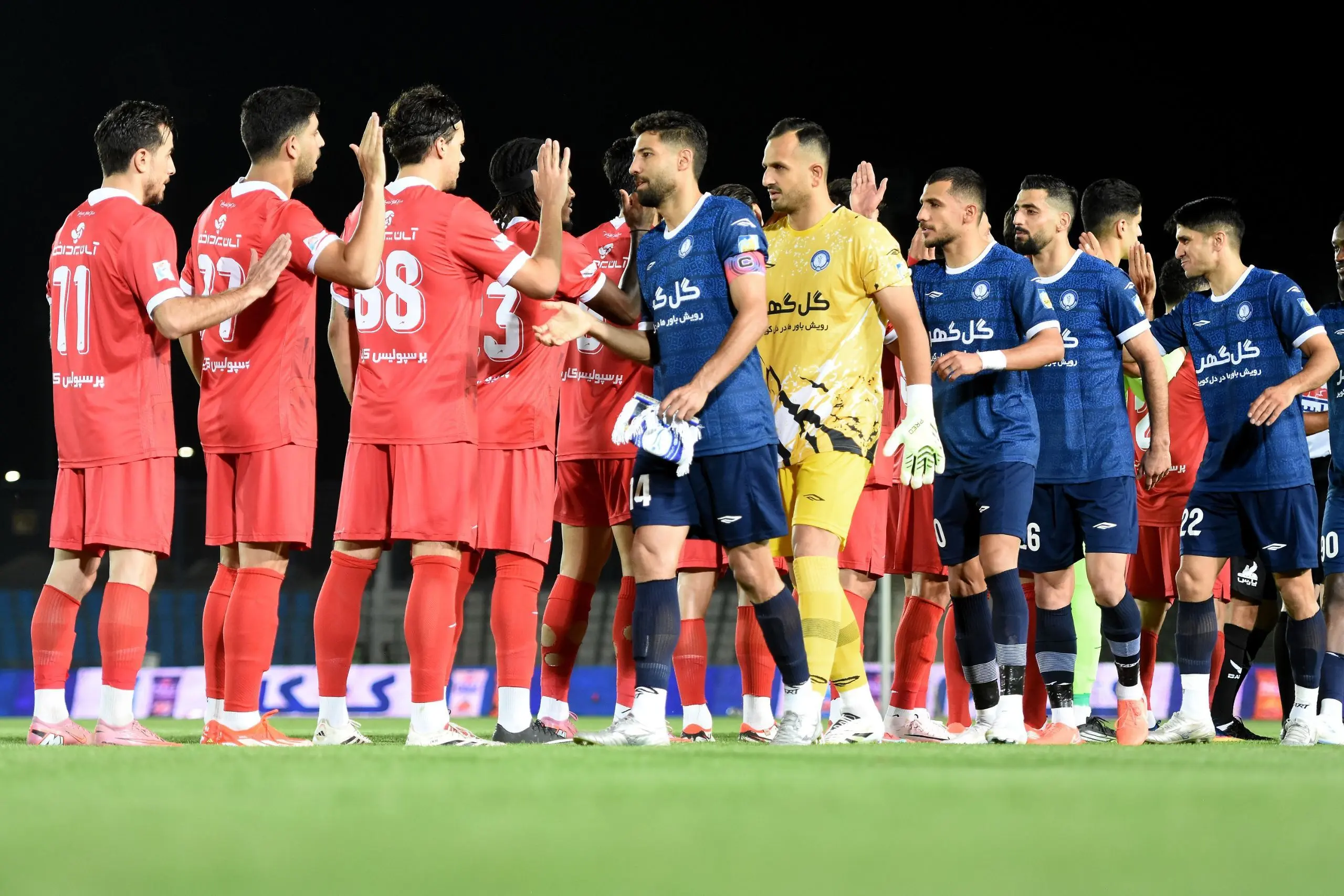 گزارش تصویری بازی پرسپولیس و گل‌گهر سیرجان