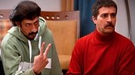 تبریک تولد احمد مهرانفر در کنار بازیگران سریال پایتخت 