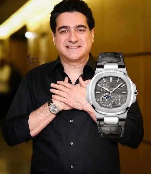 ساعت لوکس بازیگران ایرانی