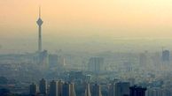 وضعیت هوای تهران نارنجی شد؛ افزایش ذرات معلق در هوای پایتخت