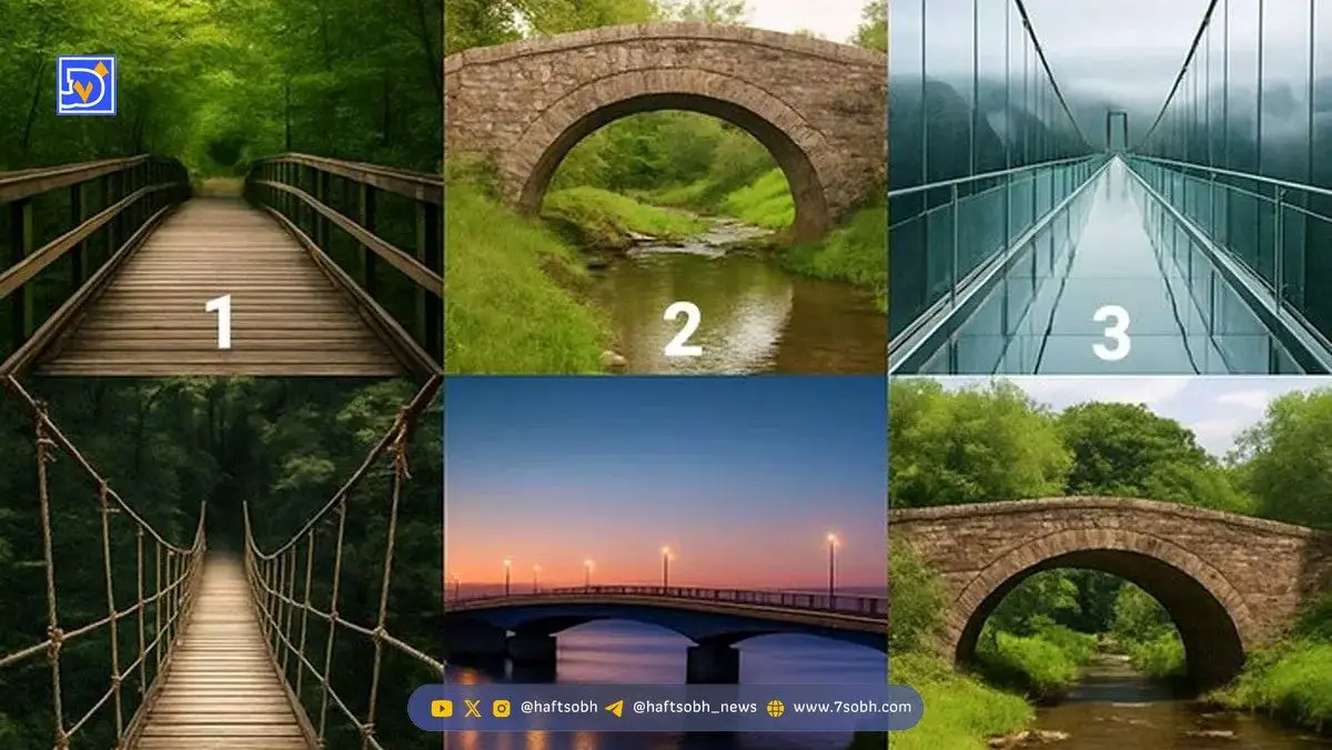 تست شخصیت/ بگویید از کدام پل عبور می کنید تا ویژگی شخصیتی شما را آشکار کنیم