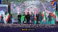 مراسم بدرقه کاروان اعزامی به بازیهای آسیایی ناگویا در شب ولادت پیامبر