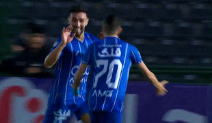 گل دوم استقلال به آلومینیوم توسط مونیر الحدادی