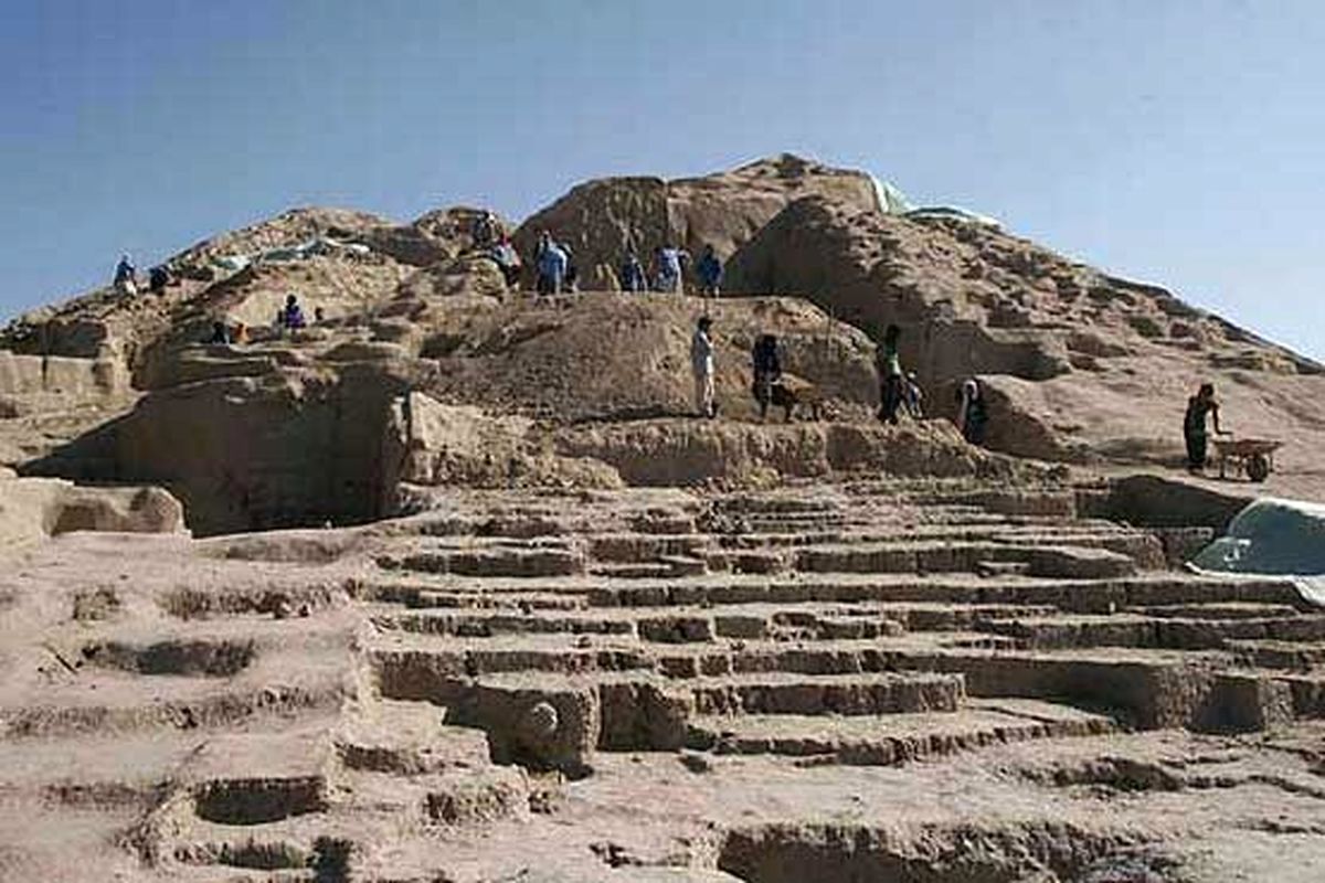 اثر تازه کشف شده از جیرفت + عکس