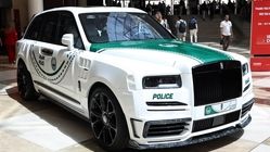 گشته شبانه پلیس دوبی با رولزرویس ایرانی + عکس