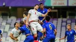 تصاویر جذاب از پیروزی تیم ملی ایران در رقابت‌های چهارجانبه العین