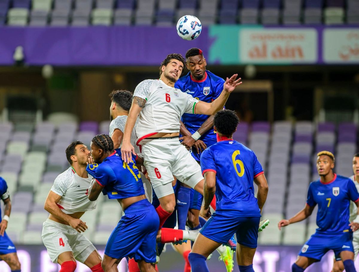 تصاویر جذاب از پیروزی تیم ملی ایران در رقابت‌های چهارجانبه العین