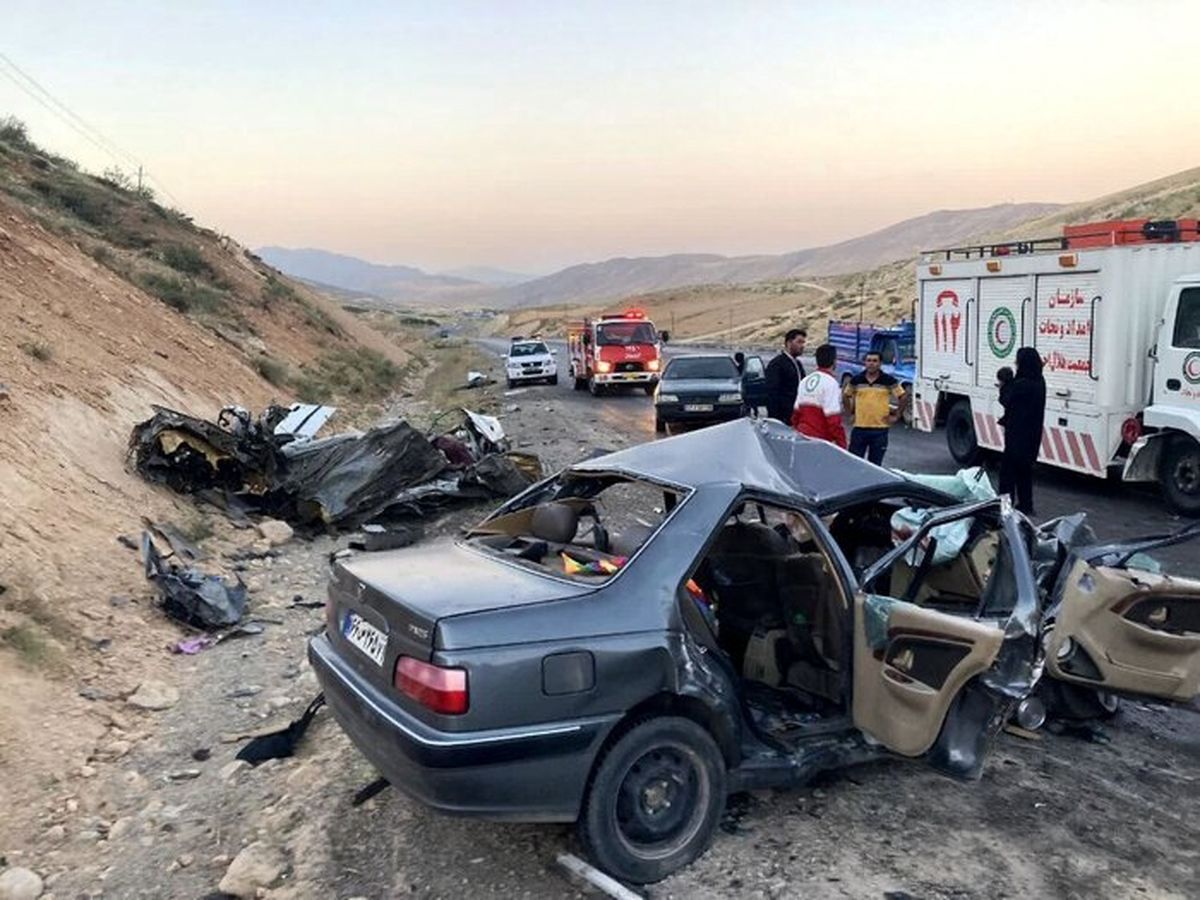 فاجعه در جادههای رفسنجان تصادفهای مرگبار جان سه نفر را گرفت