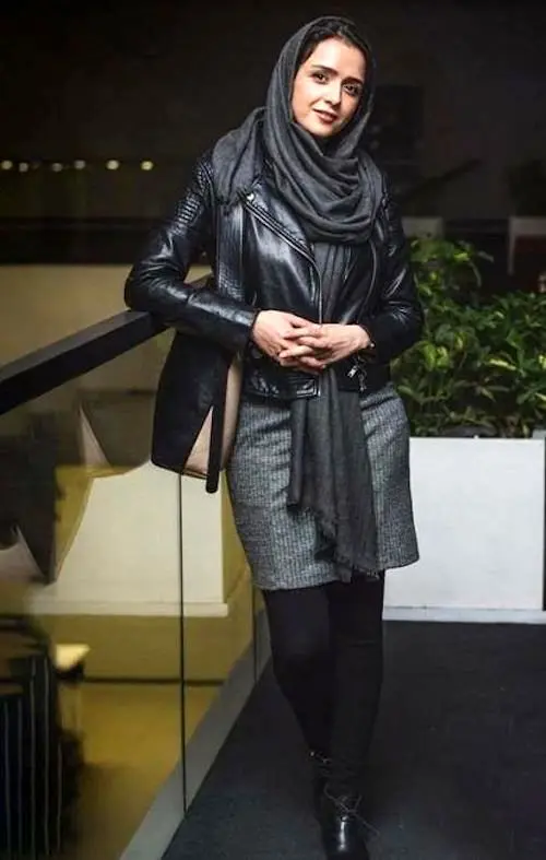 کت‌ چرم بازیگران ایرانی