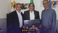 مراسم تقدیر از شاهین بیانی در آکادمی استقلال