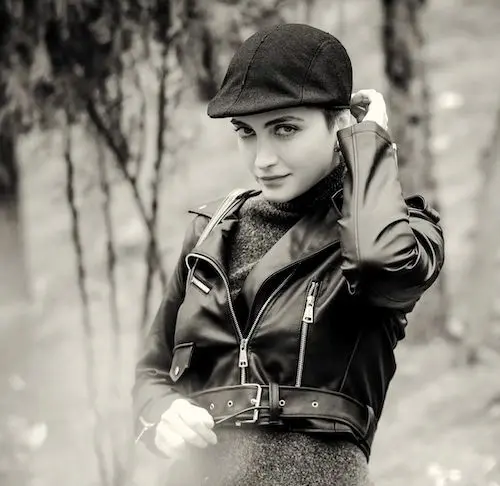 کت‌ چرم بازیگران ایرانی