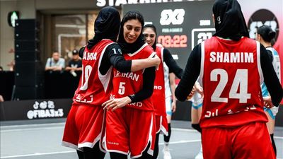 بسکتبال ایران، سوم آسیا شد