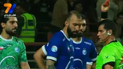  با ورود VAR عارف آقاسی نجات پیدا کرد!