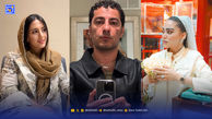 نگاه روز | نوید محمدزاده، شقایق بختیاری و محیا امیدبیگی عکس های عروسی اش