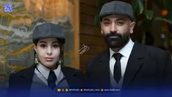 تصاویر قدیمی و جدید مهدی کوشکی و پسرش؛ ۹ سال در یک قاب