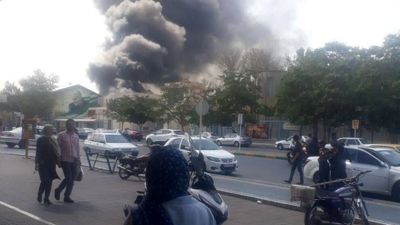 ۳۵ هکتار از مراتع بلده مازندران خاکستر شد