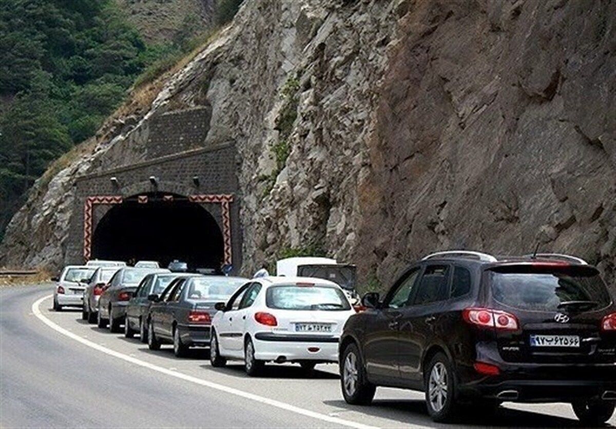 ترافیک در محور کندوان و هراز سنگین است