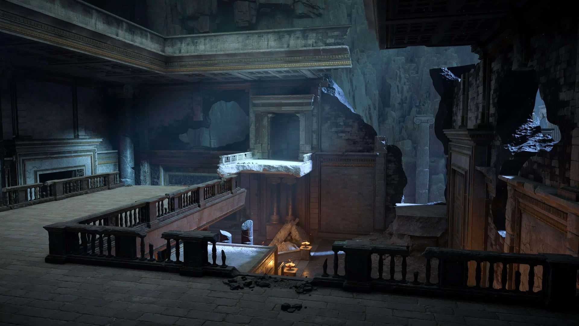 محیط بازی چندنفرهی God of War