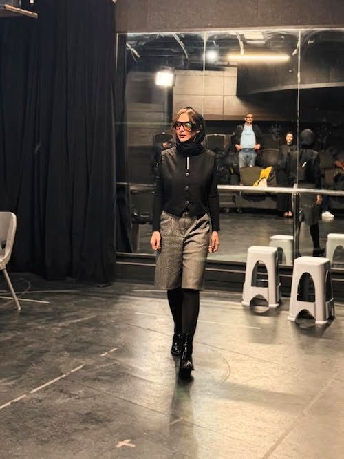 شلوارک المیرا دهقانی