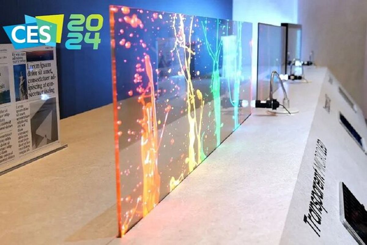 رونمایی سامسونگ از اولین نمایشگر شفاف جهان