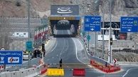انسداد موقت جاده چالوس به دلیل ریزش سنگ
