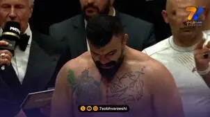 علی‌اکبری در راند اول ناک‌اوت شد!