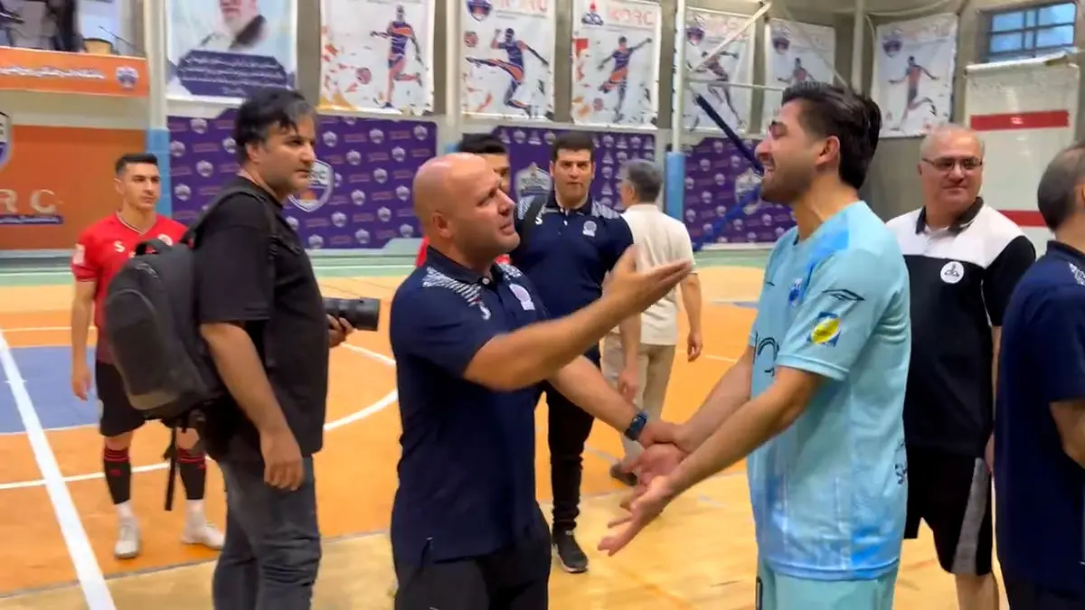 اختصاصی هفت صبح از درگیری در دربی لیگ برتر فوتسال