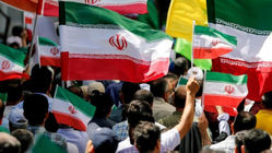 حضور سردار قاآنی در جشن پیروزی مردم تهران (ویدئو)