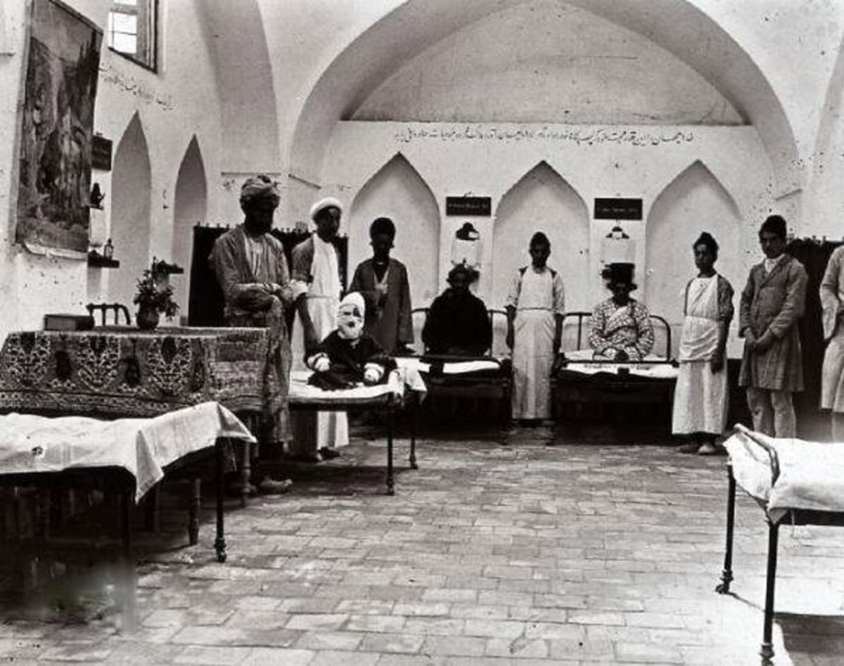 عکس | اولین بیمارستانی که در تهران ساخته شد 