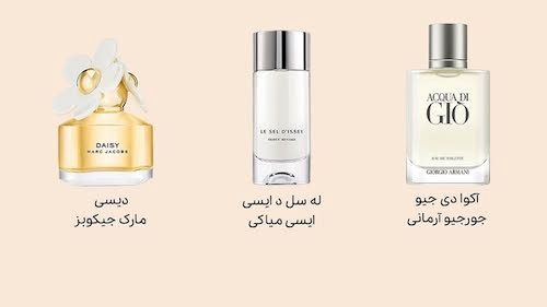 رایحه عطر از روی رنگ