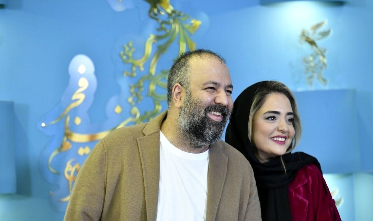سلیقه خاص نرگس محمدی در چیدمان خانه با گلهای ارکیده سفید