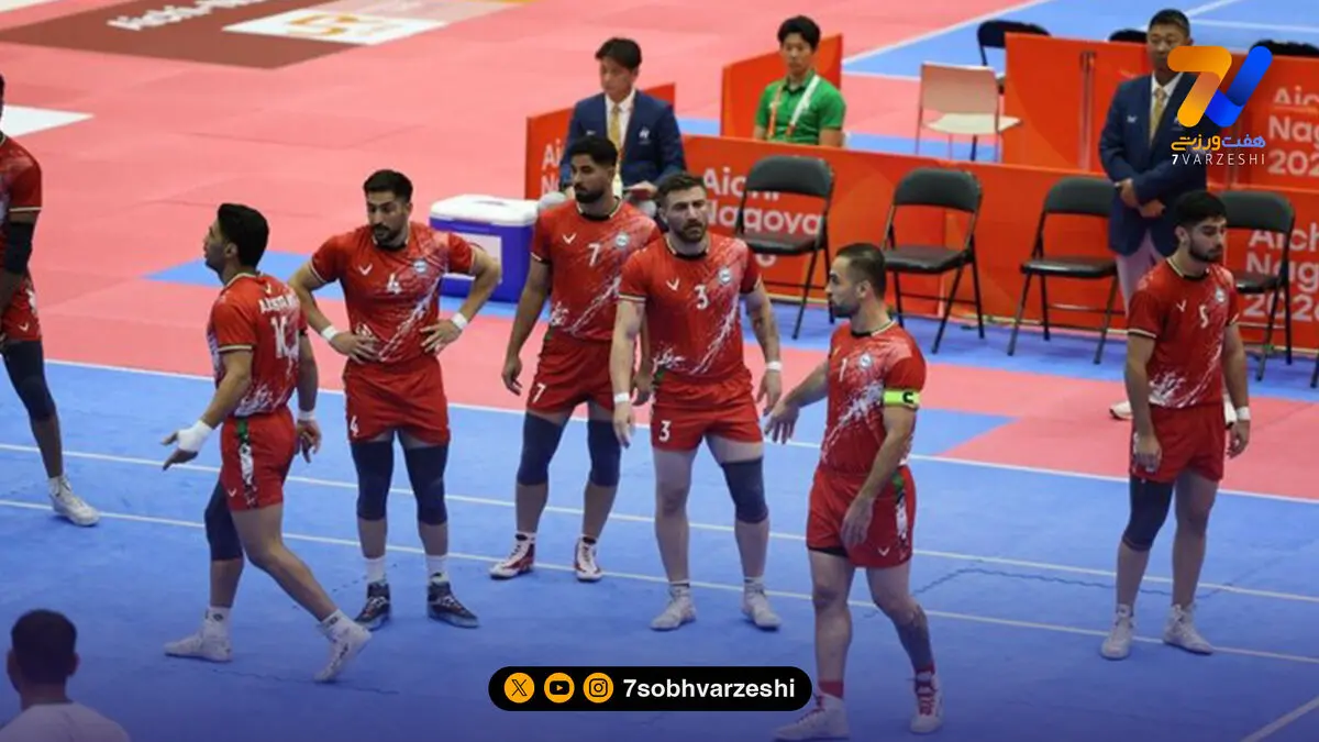 برد پرقدرت کبدی ایران مقابل پاکستان؛ صدرنشینی در گروه B