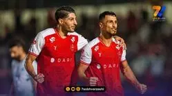 گل اول پرسپولیس به ذوب آهن توسط علی علیپور