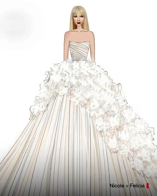 رقابت بر سر طراحی لباس عروس تیلور سوئیفت