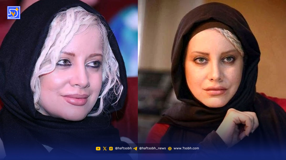 تغییر چهره زمین تا آسمان شراره رخام با چادر و پوشش زیبای عربی