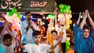 حضور علیرضا بیرانوند و بازیکنان تیم ملی در مهمانی ده کیلومتری عید غدیر + ویدئو