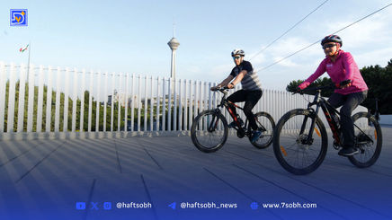 زمین خوردن دوچرخه‌سوار ایران در کاپ جهانی + فیلم
