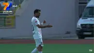  گل دوم پرسپولیس به مس شهر بابک توسط مجید عیدی
