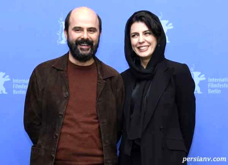 لیلا حاتمی و همسرش