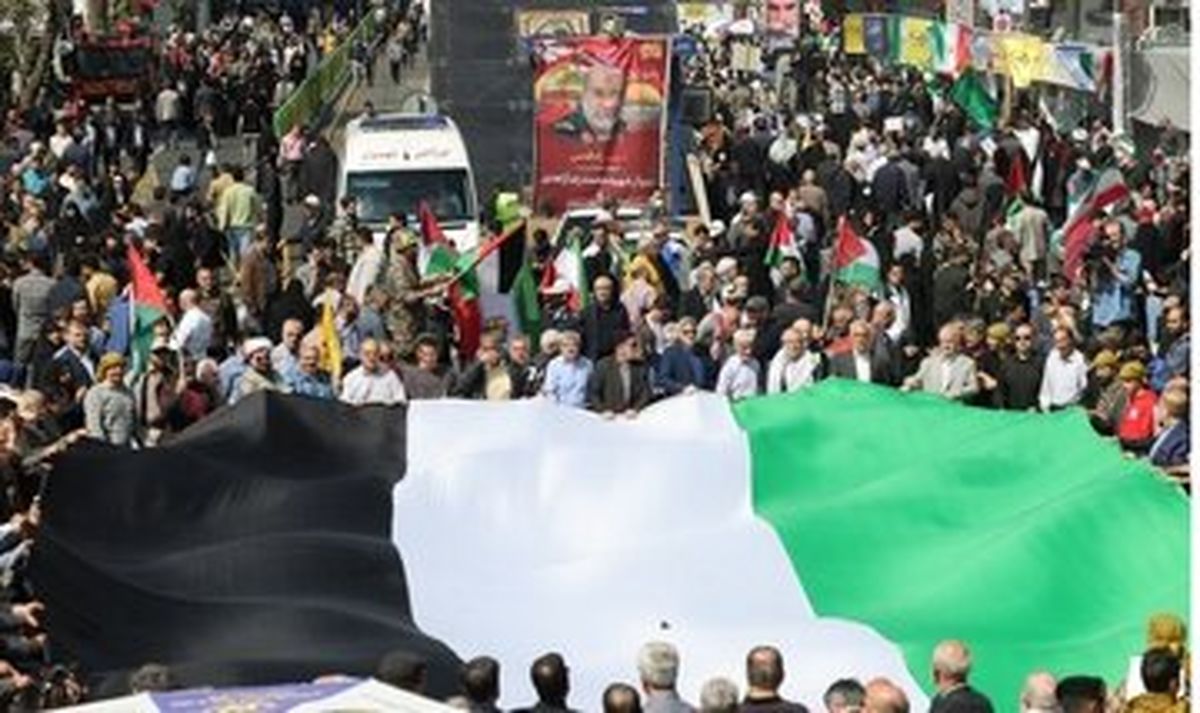 هشدار به آمریکا در قطعنامه ۷ بندی راهپیمایی روز قدس