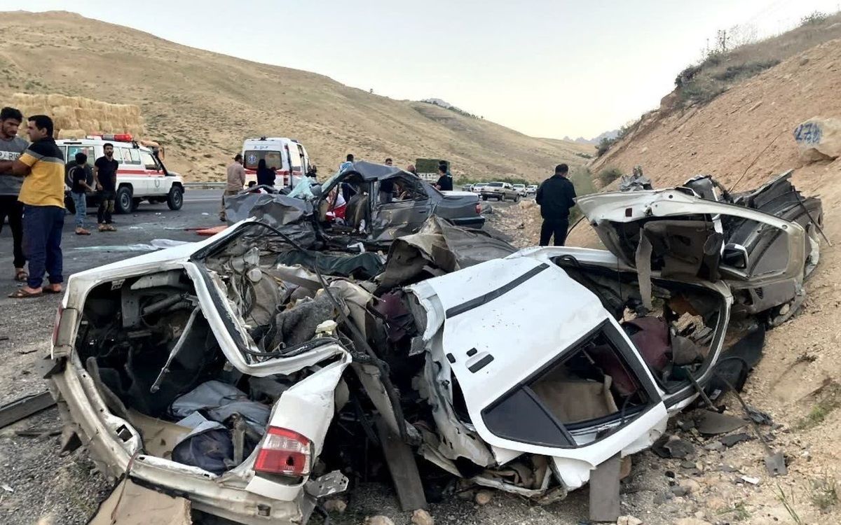 آمار تکاندهنده تصادفات نوروزی؛ ۶۴۰ جانباخته در ۱۶ روز