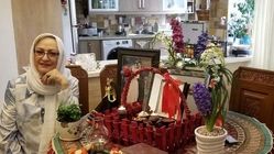 خانه مجلل و سنتی مریم امیرجلالی؛ از مبلمان سلطنتی تا تابلوهای هنری چشم‌نواز (ویدیو)