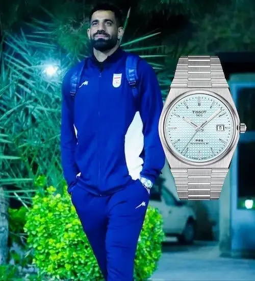 ساعت‌های بازیکنان تیم ملی ایران