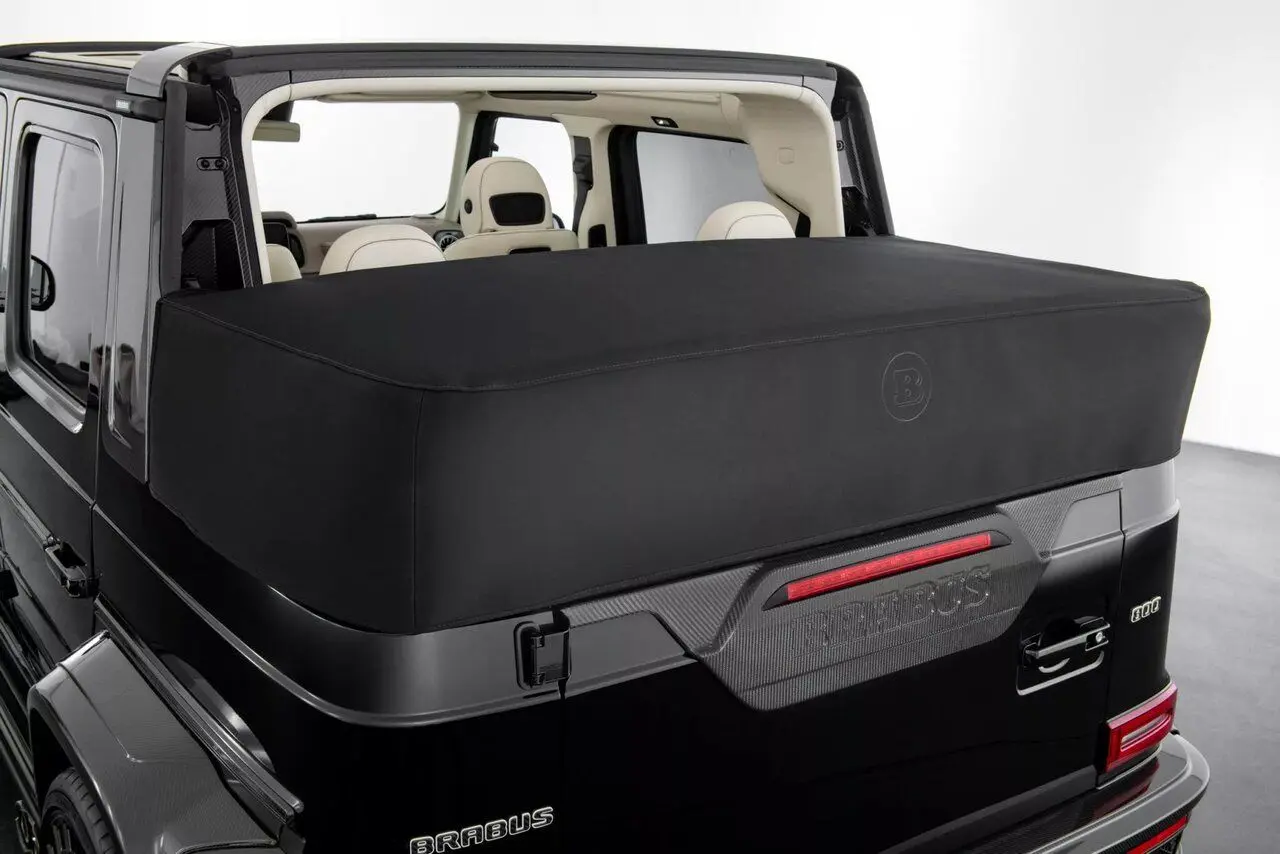 غول آفرودی مرسدس، بدون سقف شد